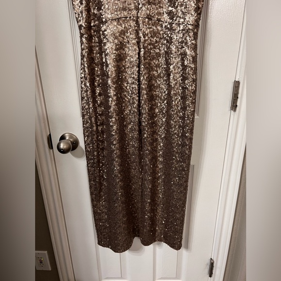 Dress the Population gold sequin dress Large - Picture 5 of 7